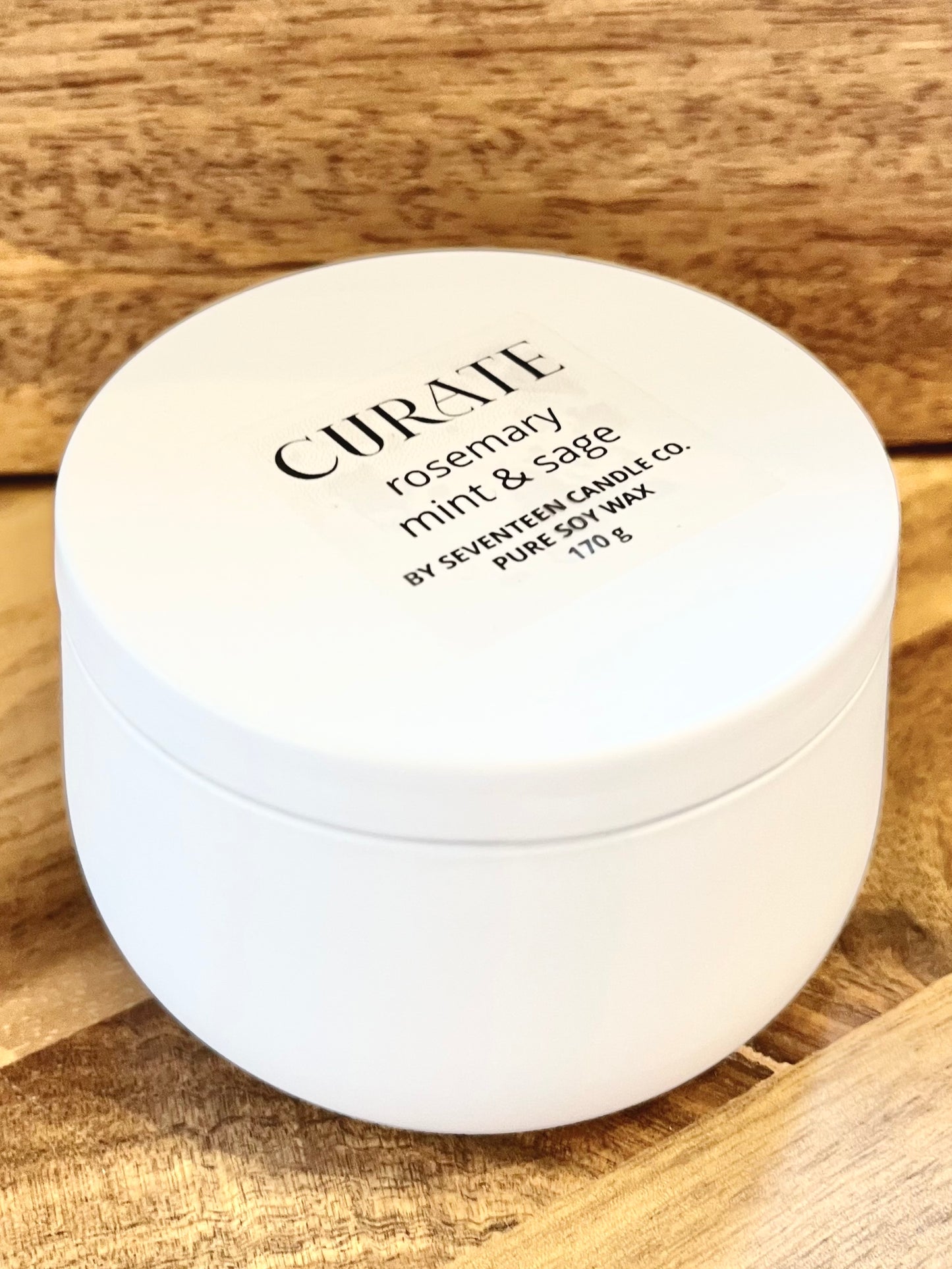 17 Candle Co. All Natural Soy Candles White Tins