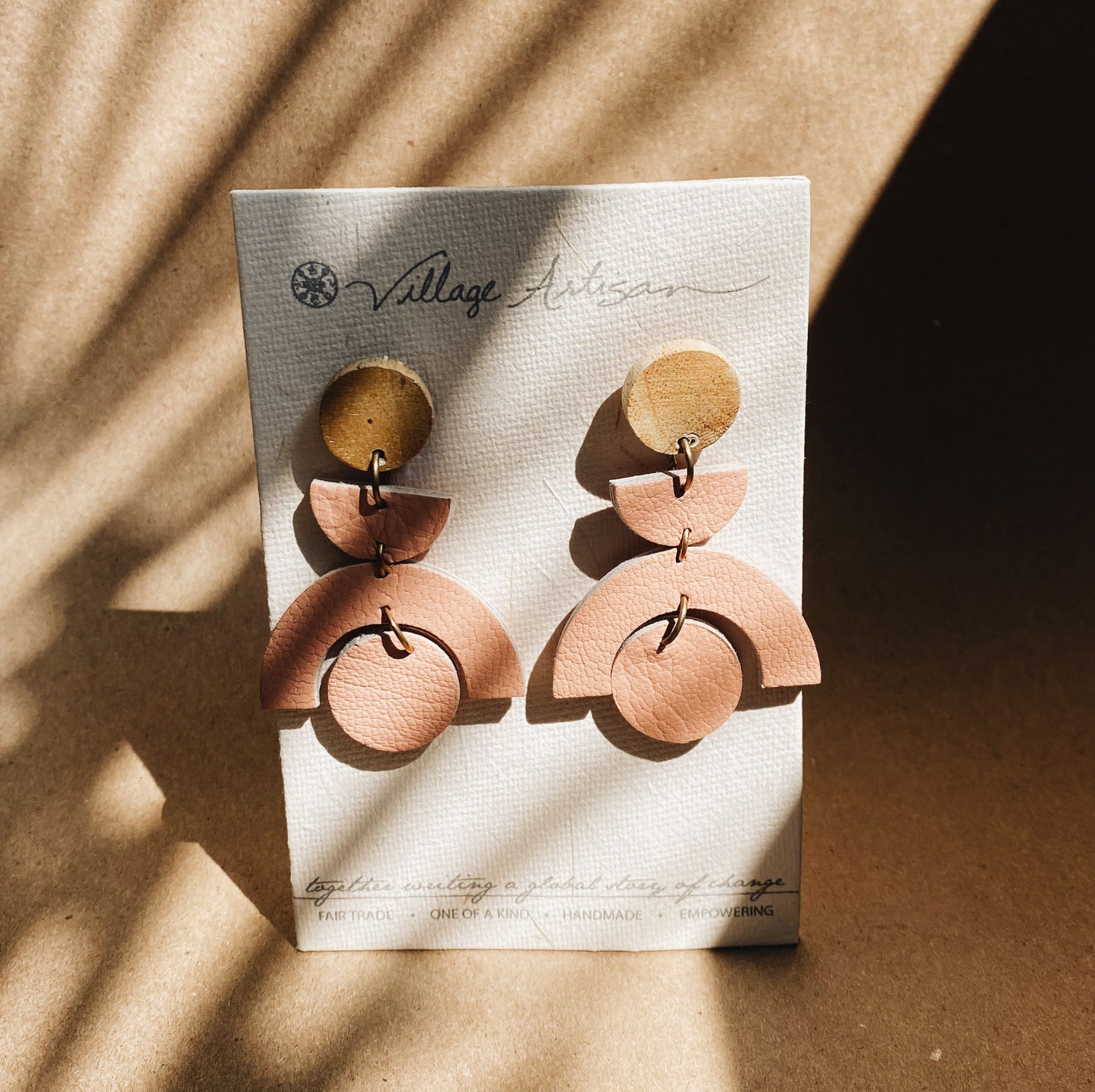Wanda Leather Earrings