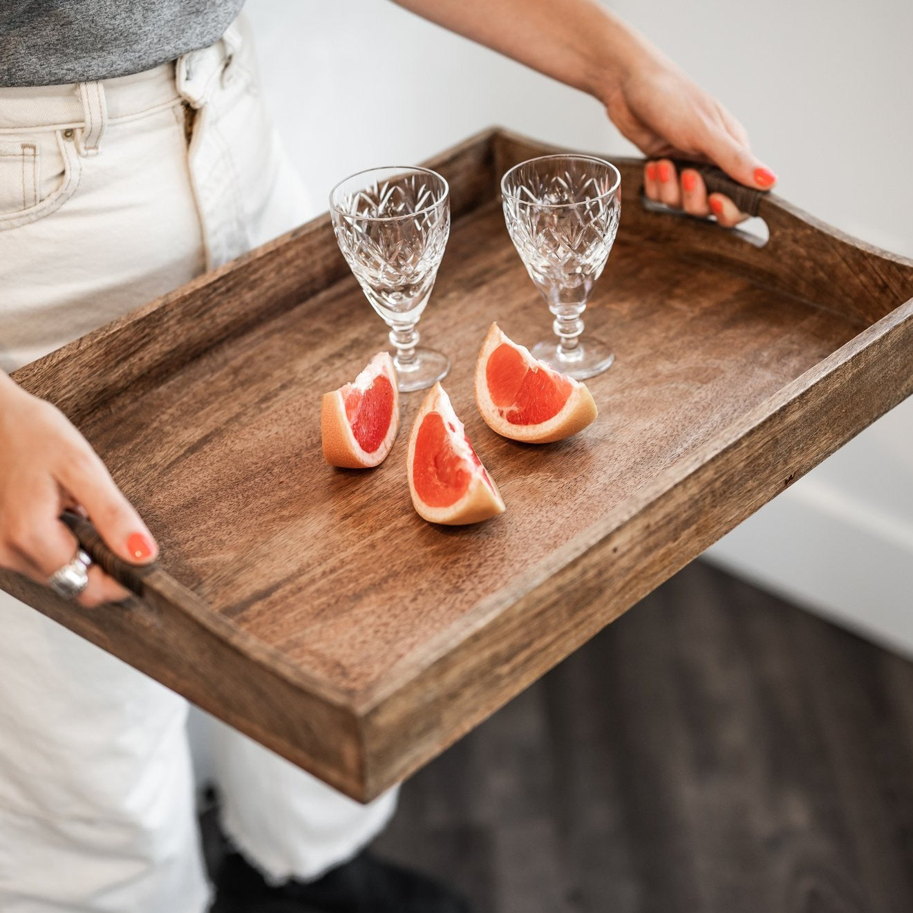 The Tasha Wood Tray