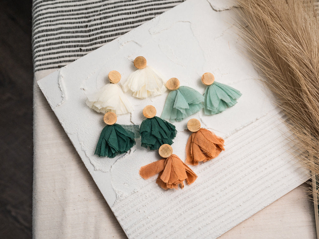 Christy Sari Earrings