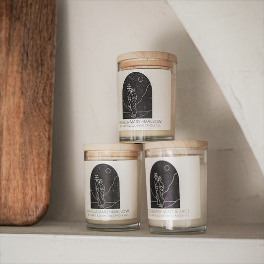 Citronella Curate x Seventeen Candle Co Candle