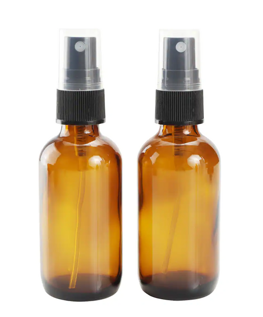Amber Glass Mist Bottle, 2 Oz.