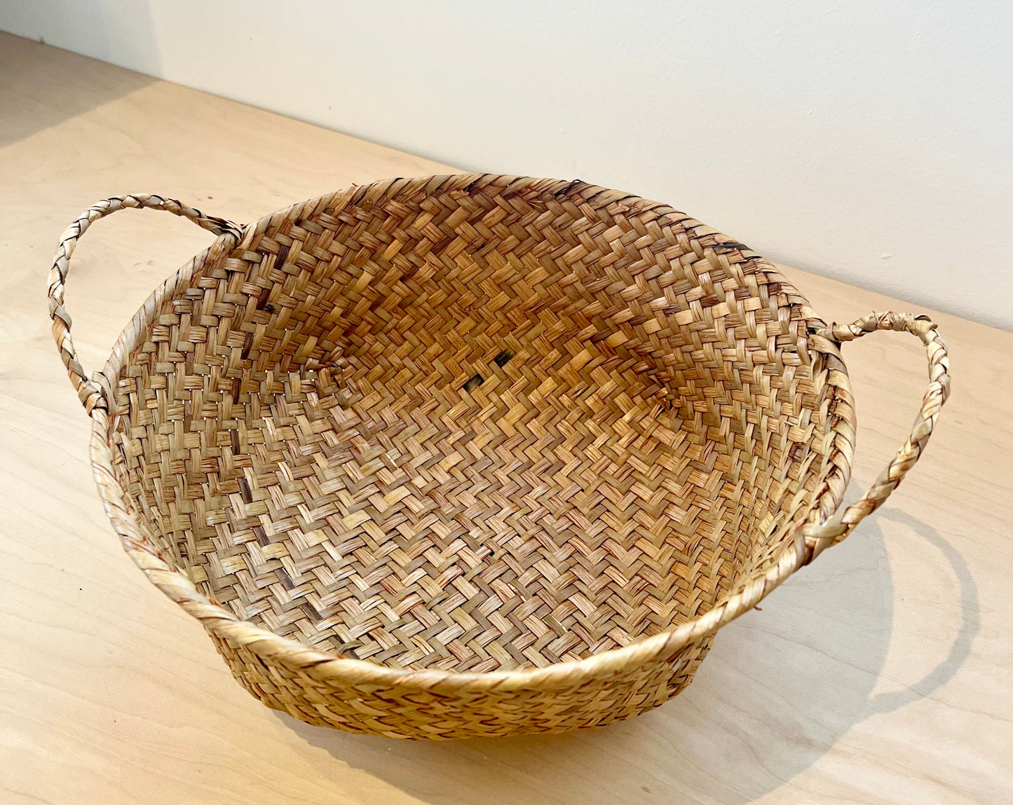 Woven Seagrass Basket
