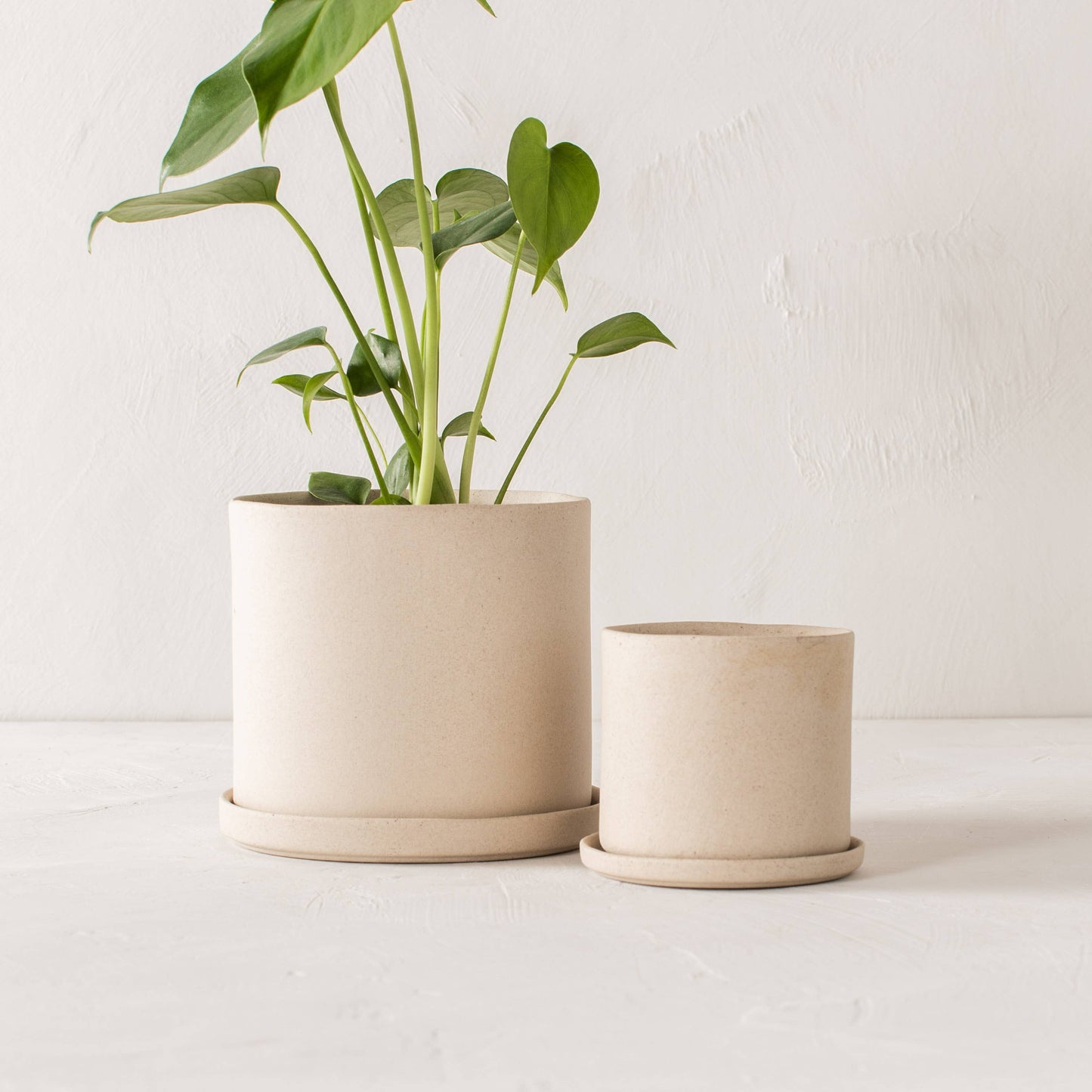 Sand Stoneware Planters