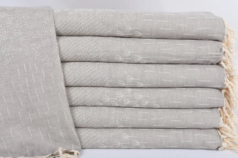 Mountains & Trees Turkish Hand Towel