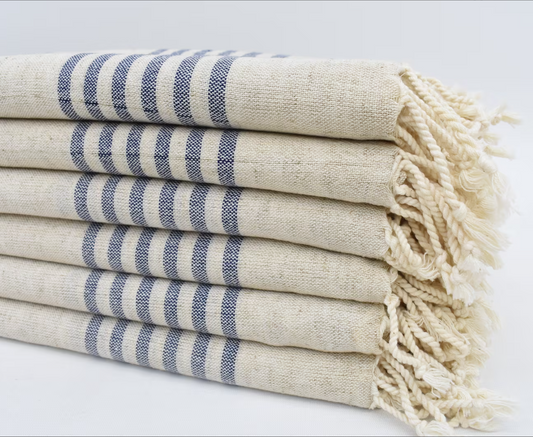 Organic Linen Turkish Bath Towel