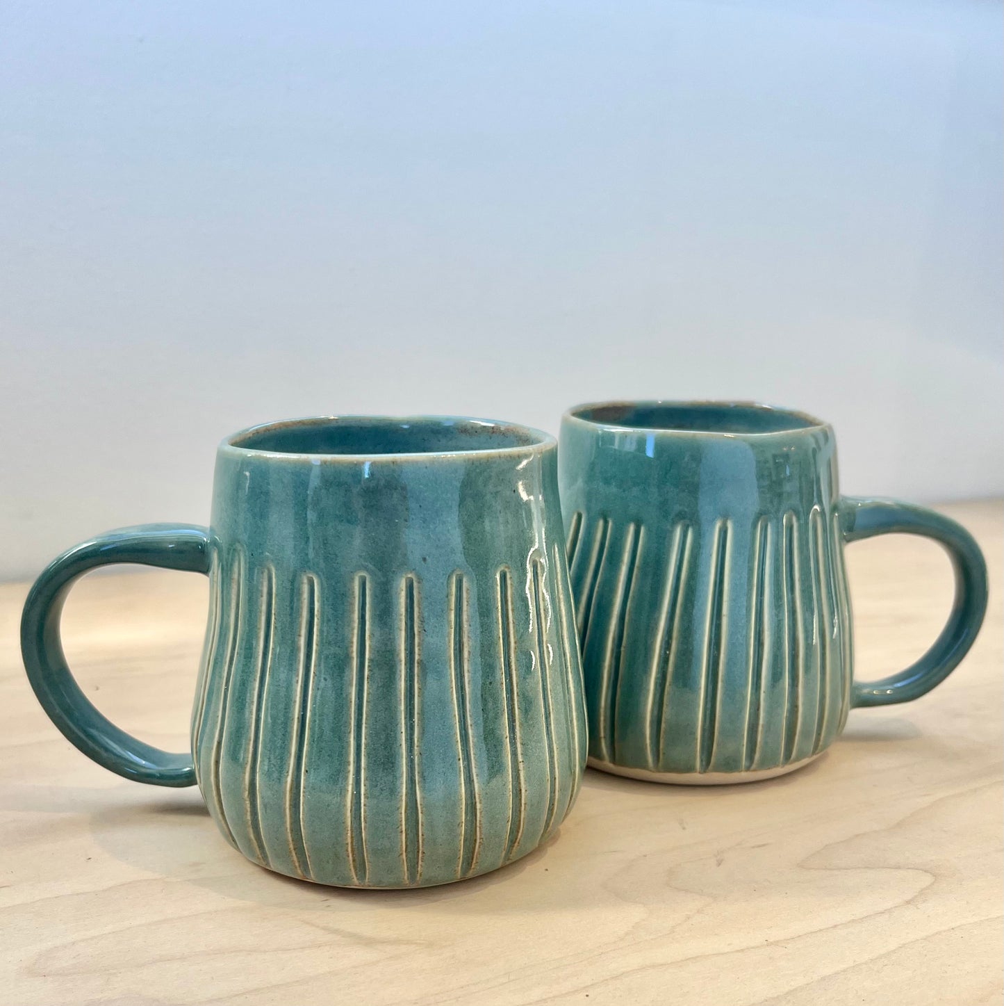 Carved Mugs by Auds & Enns